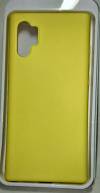 Θήκη Silicone Cover για Samsung Note 10 Pro Yellow Light